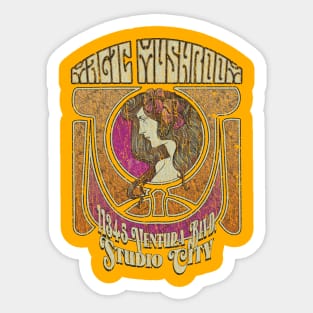 The Magic Mushroom 1966 Sticker